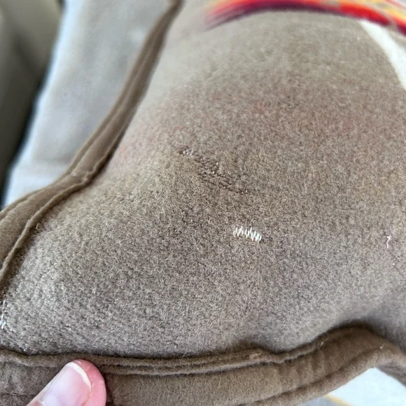 Pendleton Woolen Mills Chief Joseph wool decorative pillow. Nez Perce. Tribal. - Picture 7 of 16